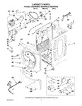 Diagram for 02 - Cabinet Parts