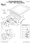 Diagram for 01 - Top And Console Parts