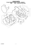 Diagram for 05 - Door Parts, Optional Parts (not Included)