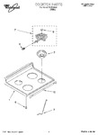 Diagram for 01 - Cooktop Parts