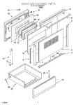 Diagram for 03 - Door And Drawer Parts