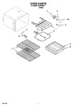 Diagram for 05 - Oven Parts, Miscellaneous Parts