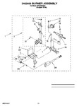 Diagram for 15 - 3402855 Burner Assembly, Optional Parts (not Included)