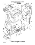 Diagram for 04 - Dryer Bulkhead Parts