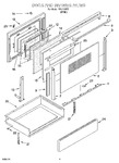 Diagram for 03 - Door And Drawer Parts