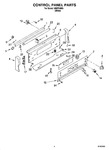 Diagram for 02 - Control Panel Parts