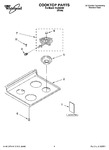 Diagram for 01 - Cooktop Parts