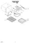 Diagram for 05 - Oven Parts, Miscellaneous Parts