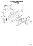 Diagram for 02 - Control Panel Parts