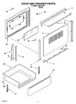 Diagram for 03 - Door And Drawer Parts