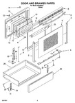 Diagram for 03 - Door And Drawer Parts