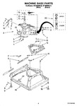 Diagram for 05 - Machine Base Parts