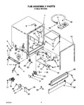 Diagram for 04 - Tub, Lit/optional