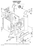 Diagram for 02 - Cabinet Parts