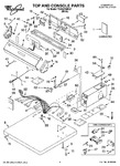 Diagram for 01 - Top And Console Parts