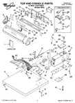 Diagram for 01 - Top And Console Parts