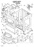 Diagram for 02 - Cabinet Parts