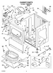 Diagram for 02 - Cabinet Parts