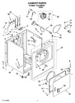 Diagram for 02 - Cabinet Parts