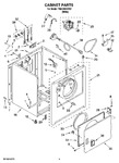 Diagram for 02 - Cabinet Parts