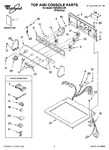 Diagram for 01 - Top And Console Parts