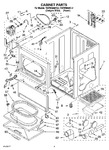 Diagram for 02 - Cabinet Parts