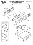 Diagram for 01 - Top And Console Parts