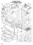 Diagram for 02 - Cabinet Parts