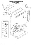 Diagram for 02 - Top And Console Parts