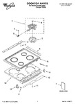 Diagram for 01 - Cooktop Parts