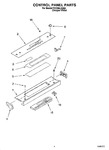 Diagram for 02 - Control Panel Parts