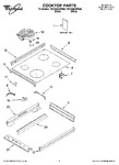 Diagram for 01 - Cooktop Parts