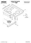 Diagram for 01 - Cooktop Parts