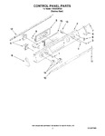 Diagram for 02 - Control Panel Parts