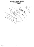 Diagram for 02 - Control Panel Parts