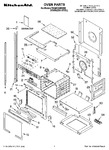 Diagram for 01 - Oven Parts