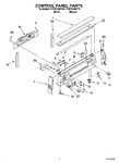 Diagram for 02 - Control Panel Parts