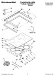 Diagram for 01 - Cooktop Parts