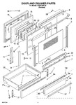 Diagram for 03 - Door And Drawer Parts