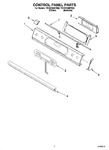 Diagram for 02 - Control Panel Parts