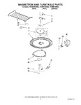 Diagram for 05 - Magnetron And Turntable Parts