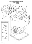 Diagram for 02 - Top And Console Parts