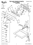 Diagram for 01 - Top And Console Parts