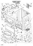 Diagram for 02 - Cabinet Parts