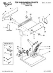 Diagram for 01 - Top And Console Parts