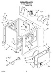 Diagram for 02 - Cabinet Parts