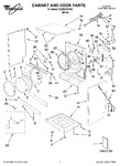 Diagram for 01 - Cabinet And Door Parts