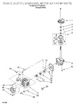 Diagram for 08 - Brake, Clutch, Gearcase, Motor And Pump Parts