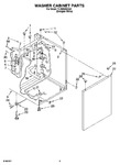 Diagram for 07 - Washer Cabinet Parts