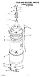 Diagram for 10 - Tub And Basket Parts